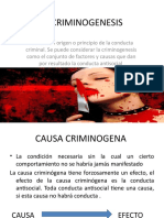 La Criminogenesis