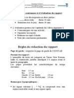 Stage - Modalités Soutenance Rapport