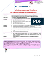 DERECHOS LINGÜÍSTICOS EN EL PERÚ