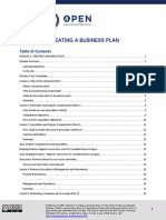 Creating A Business Plan