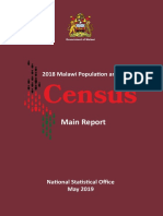 2018 Malawi Population and Housing Census Main Report