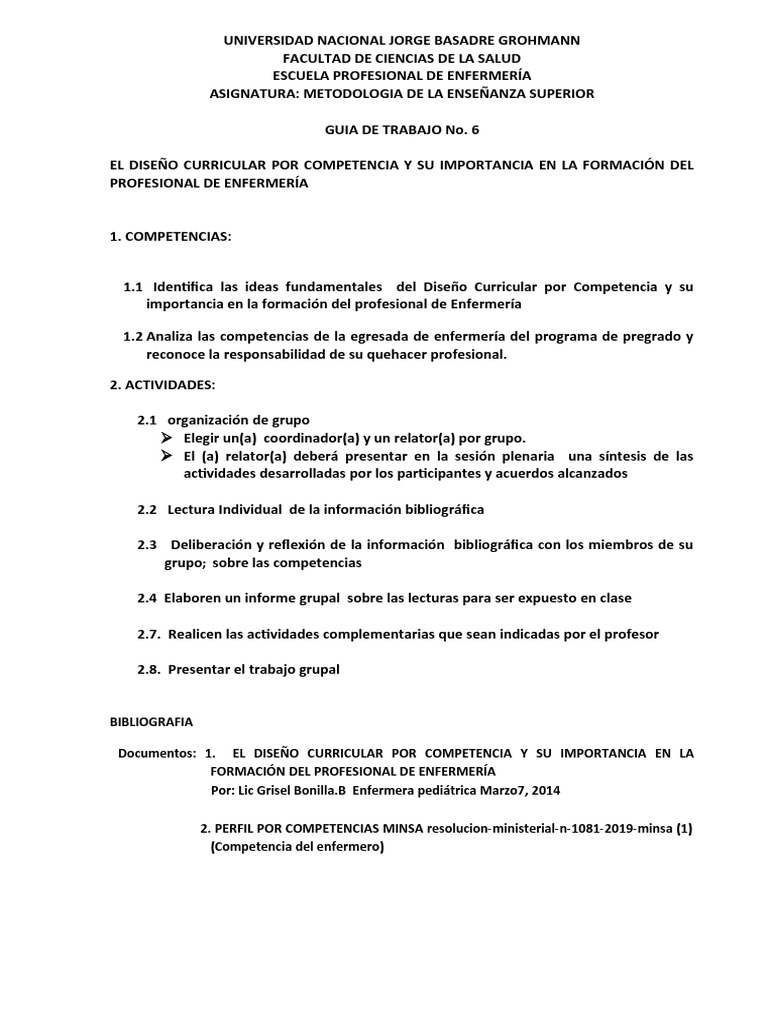 GUIA MES No. 6 | PDF | Crecimiento personal y profesional | Relaciones ...