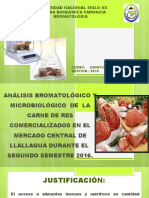 Análisis de calidad e higiene de la carne de res en el mercado central de Llallagua