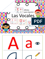 Las Vocales Afiches