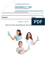 Ordenar y comparar números del 0 al 100 usando material concreto