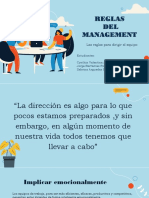 Exposición Las Reglas de Managment