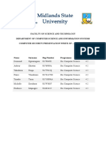 Faculty of Science and Technology Department of Computer Science and Information Systems Computer Security Presentation Write-Up - 22 July 2021