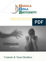 Intrusion - Marital Rape