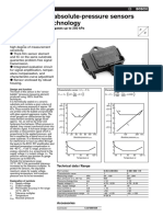 Map Sensor Technical Specification