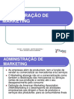 Administração de Marketing - Fatec SP