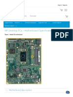 HP Desktop PCs - Motherboard Specifications, Hawaii-2G - HP® Customer Support