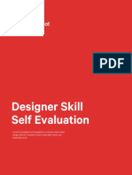 Designer Skill Self Evaluation