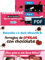 Arreglos de fresas con chocolate paso a paso