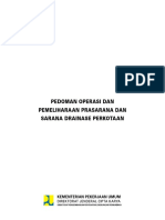 Pedoman Operasi Dan Pemeliharaan Prasara