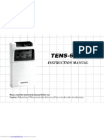 TENS-6000: Instruction Manual