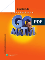 2 ND Grade Go Math Textbook