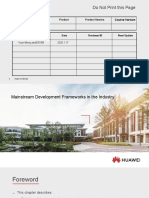 04 - Mainstream Development Frameworks in The Industry