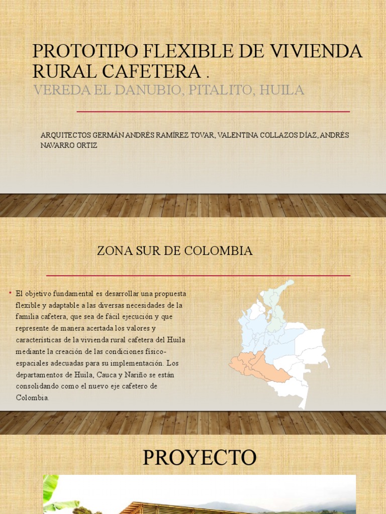 Prototipo de Vivienda Rural Cafetera | PDF | Ciencia y matemáticas ...