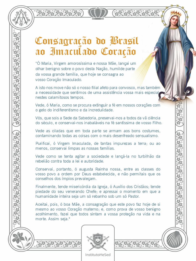 Consagração de Nossa Senhora | PDF