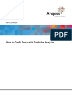 How To Credit Score With Predictive Analytics: Whitepaper