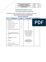 Especificación Técnica Lp0101: Postes de Concreto Armado Centrifugado