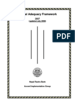 Capital Adequacy Framework: (Updated July 2008)