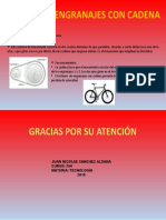 Exposicion Sistemas de Engranaje Con Cadena - Juan Nicolas Sanchez Aldana - 704 - 2019