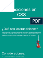 Transiciones en CSS