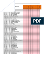 Daftar Nilai Rapor KLS X SM1 1718