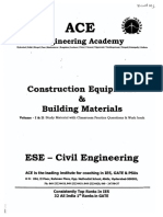Construction Equipment and Building Materials
