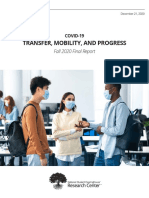 Transfer, Mobility, and Progress: Fall 2020 Final Report