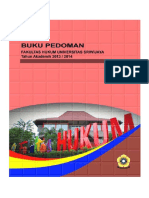 Buku Pedoman Fakultas Hukum Universitas Sriwijaya