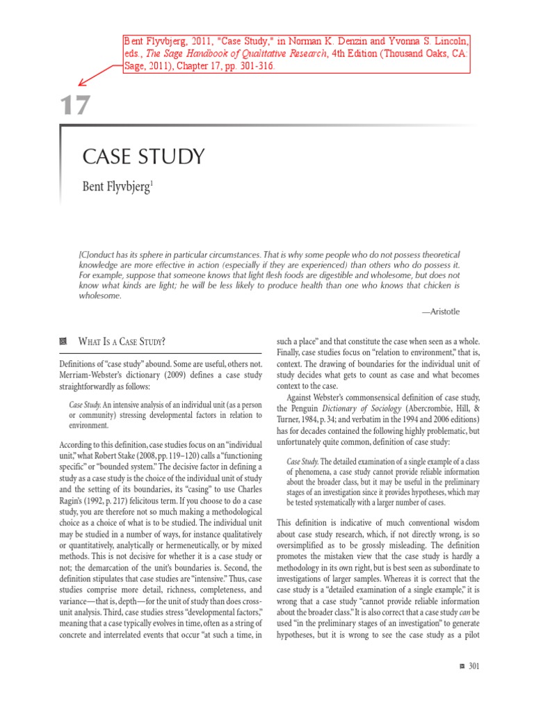 case-study-bent-flyvbjerg-pdf-case-study-science