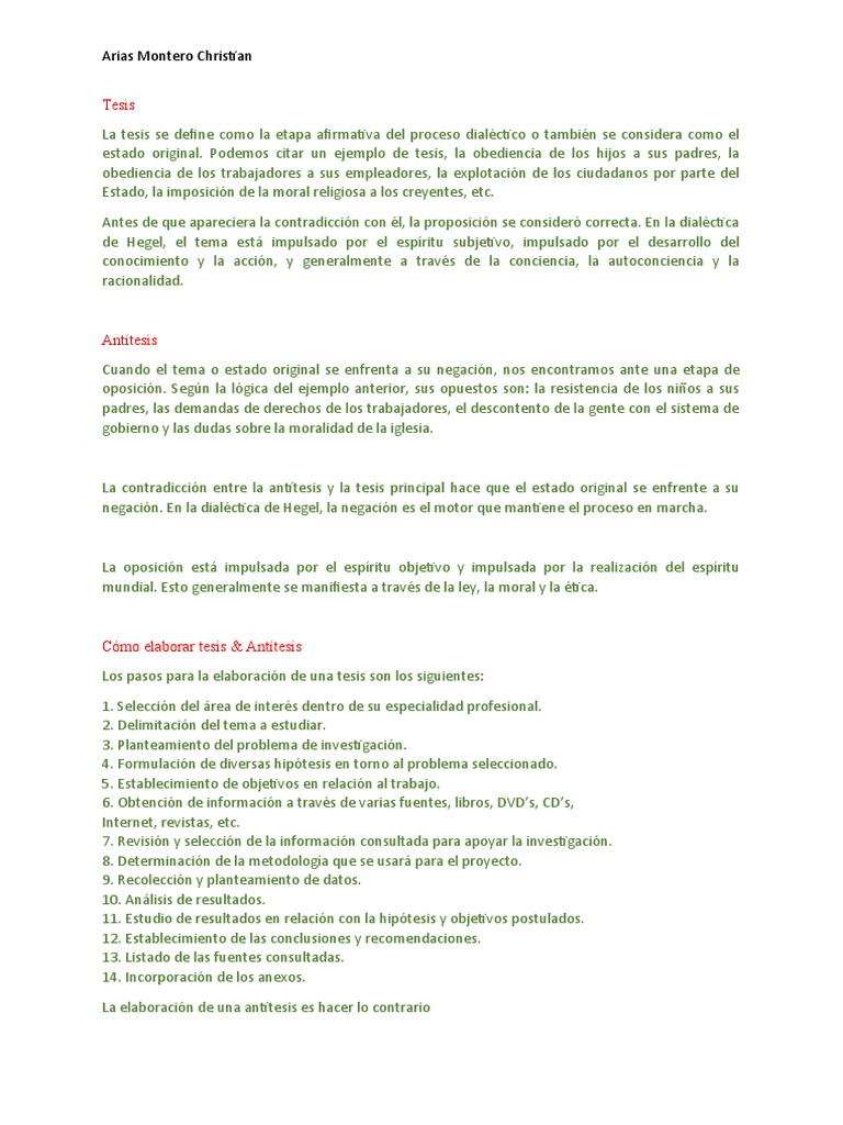 QUE ES LA ANT TESIS visual data 2