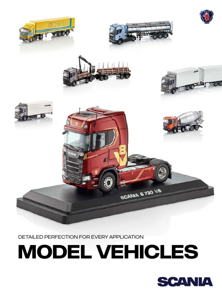 SCANIA New Model Catalogue 2021, PDF, Truck