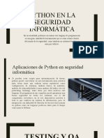 Python en La Seguridad Informática