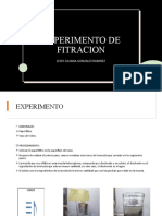 Experimento de filtración: separando sólidos y líquidos