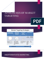 Approaches of Market Targeting
