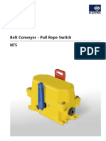 Belt Conveyor - Pull Rope Switch NTS: Kiepe 638