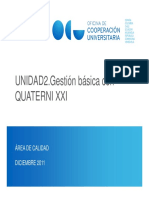 U2. Gestion Basica Con QXXI