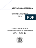Documentación Académica CDI 2019