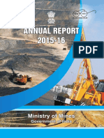Mines AnualReport 2015-16 English