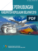 Statistik Perhubungan Kabupaten Kepulauan Selayar 2019