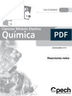 Reacciones redox: conceptos y ejercicios