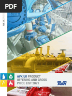 AVK UK Gross Price List