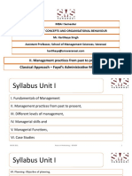 Classical Approach - Fayol's Administrative Management.: II. Management Practices From Past To Present