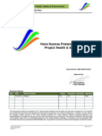 Hana Nuansa Pratama - Indonesia Project Health & Safety Plan