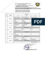 Jadwal 2021-2022