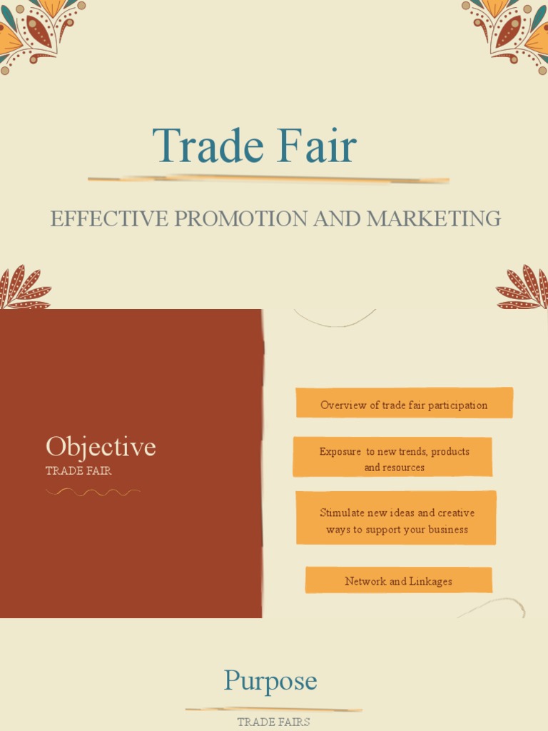 Trade Fair Marketing Strategies | PDF
