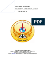 Proposal Qurban Bersama Idul Adha SMA Negeri 12 Tangerang Selatan